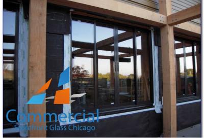 chicago commercial storefront glass replacement window door 44