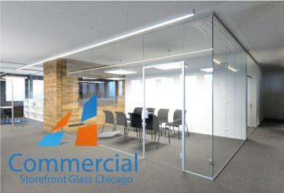 chicago commercial storefront glass replacement window door 55
