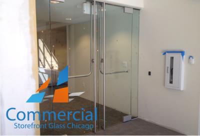chicago commercial storefront glass replacement window door 60